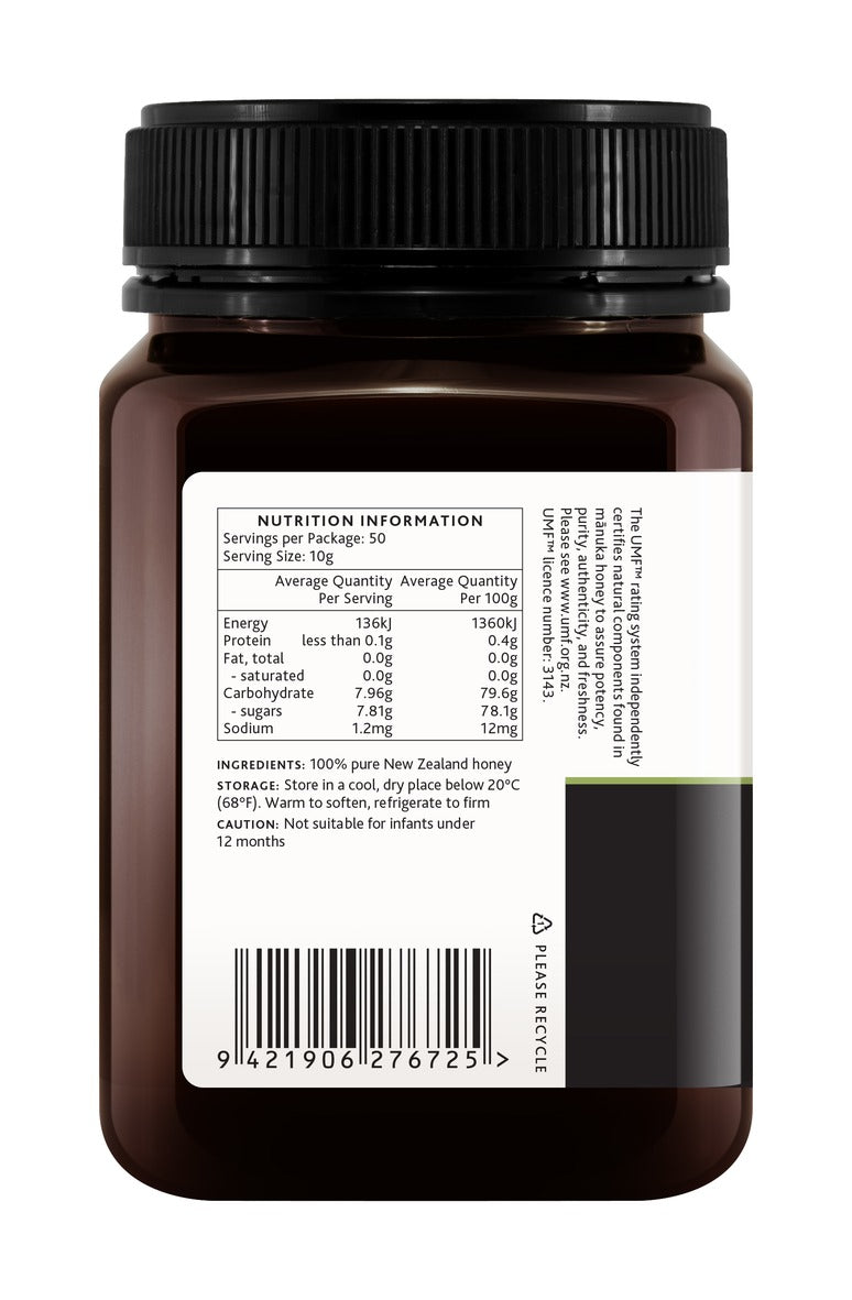 UMF™ 15+ Mānuka Honey (MGO 514+) 500g