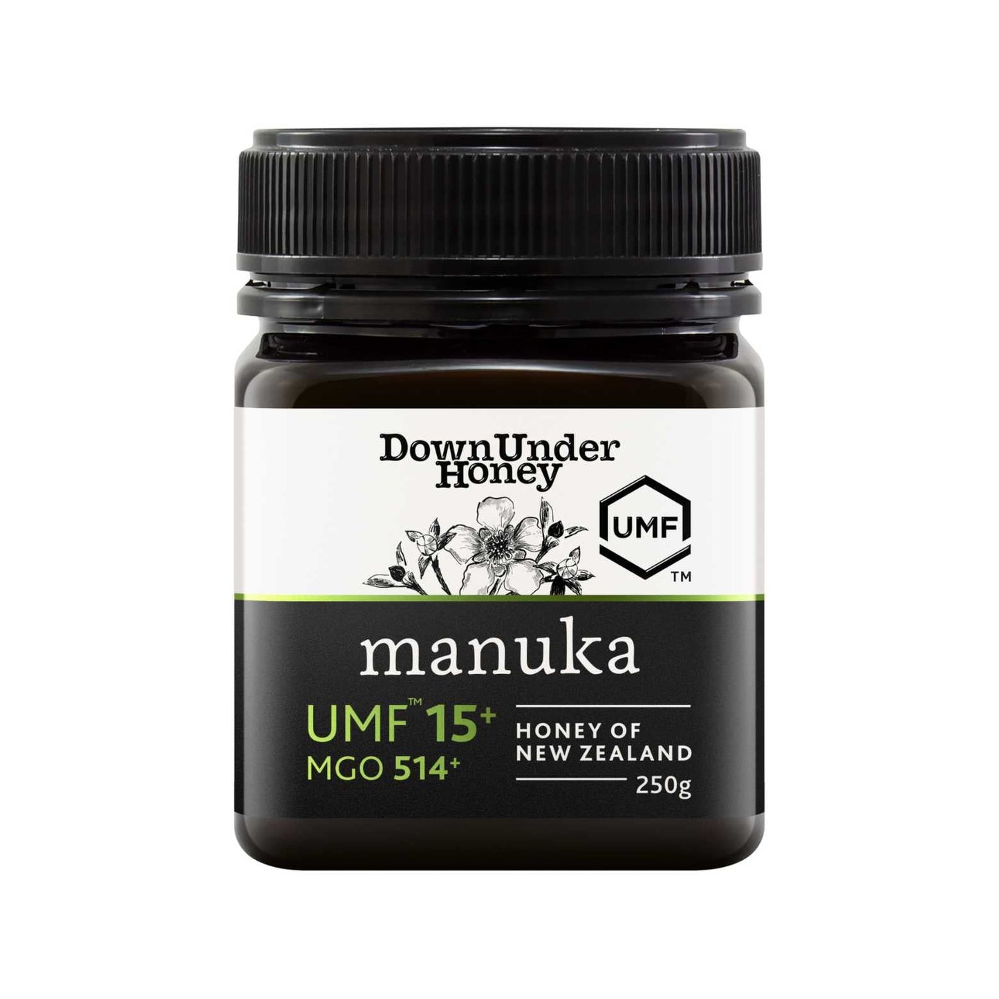 UMF™ 15+ Mānuka Honey (MGO 514+) 250g