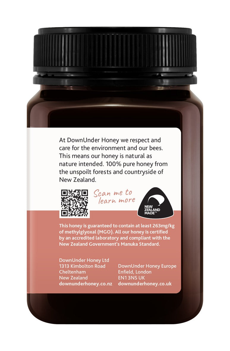 UMF 10+ Mānuka Honey (MGO 263+) 500g-1