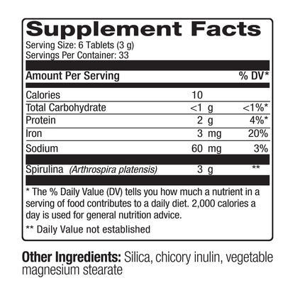 Nutrex Hawaii Spirulina Tabs 500 Mg (1x200 TAB)