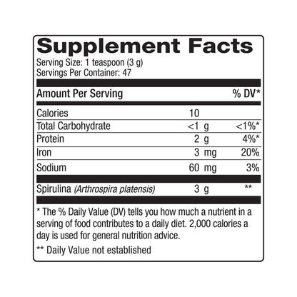 Nutrex Hawaii Spirulina Powder (1x5 Oz)