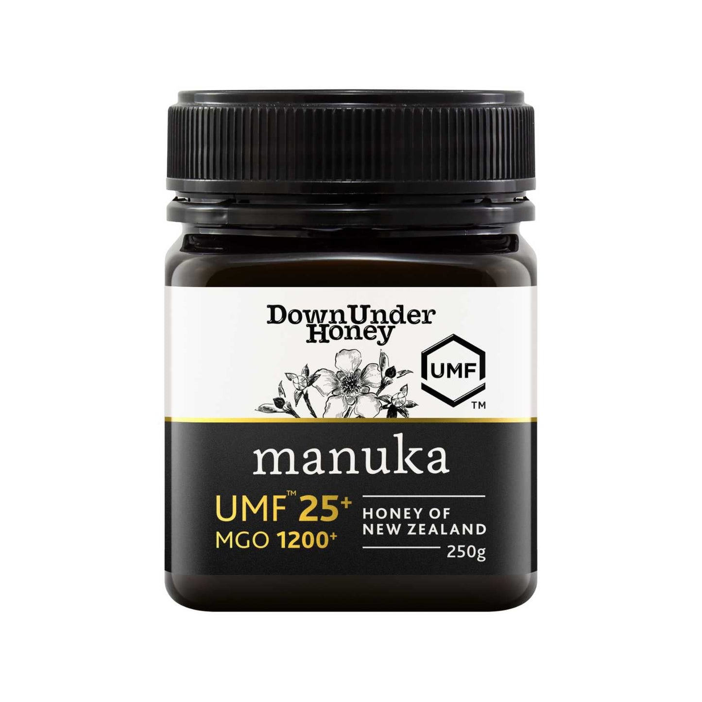 UMF 25+ Mānuka Honey (MGO 1200+) 250g