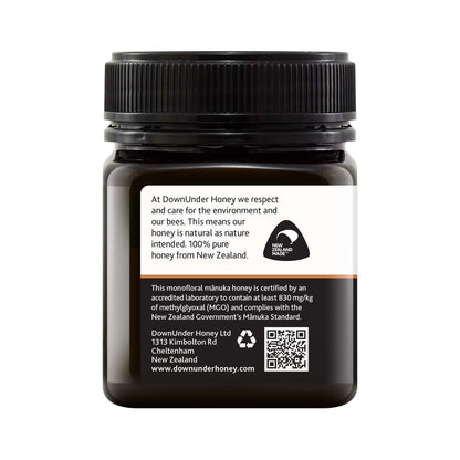UMF 20+ Manuka Honey (UMFMGO 830+) 8.8oz