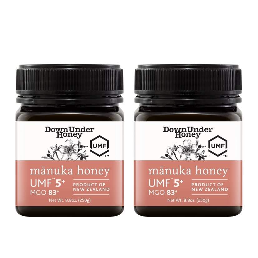 UMF 5+ Manuka Honey (MGO 83+) 8.8oz - Pack of 2-0