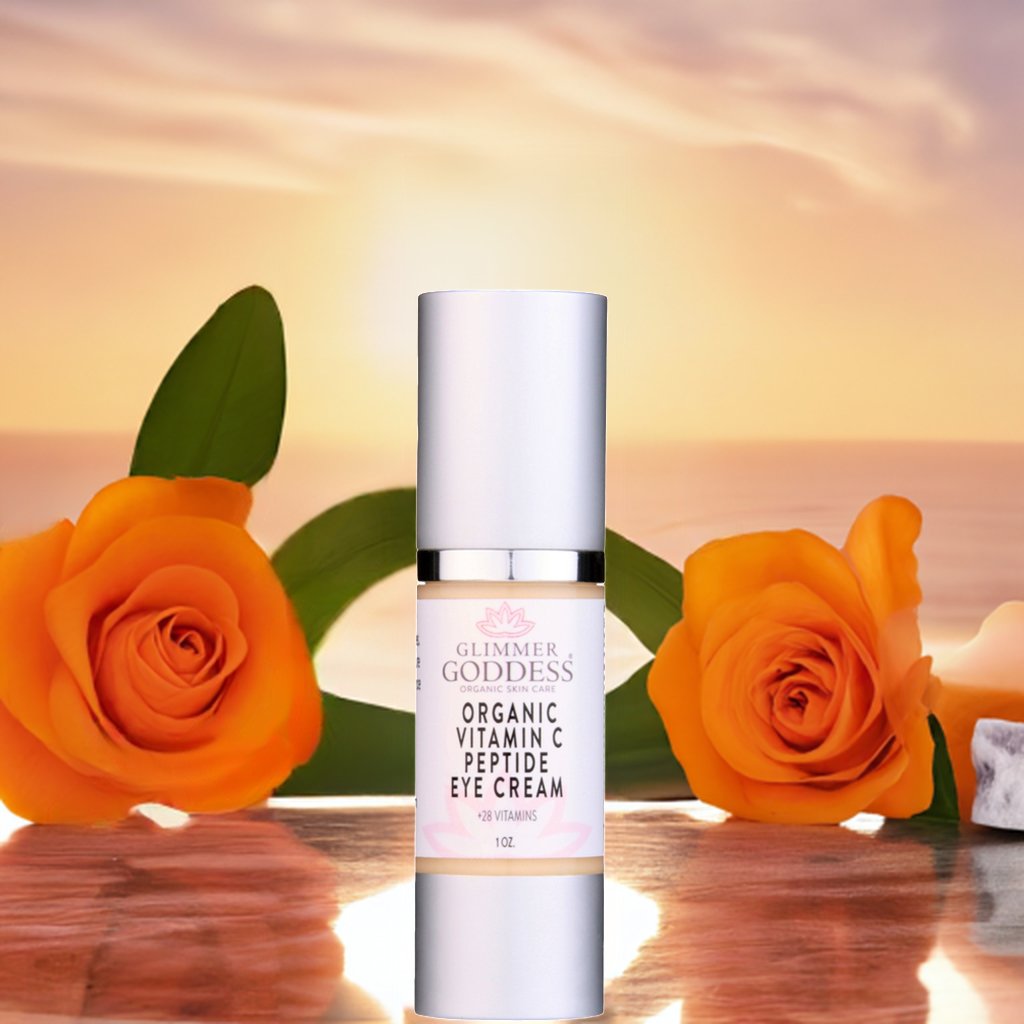 Organic Vitamin C Eye Serum – Peptide Treatment for Dark Circles